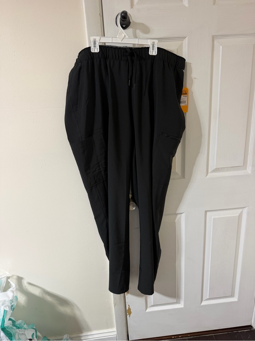 Carhartt women Black Elastic Waist Jogger Pants